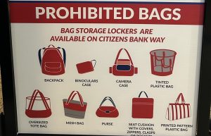 Citizens Bank Park Bag Policy